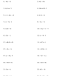 2021 Kuta Software Llc Algebra 2 Answers Multiplying And Dividing