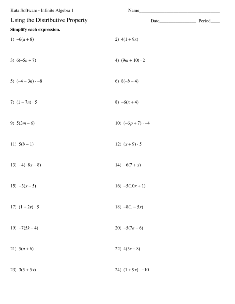 2021 Kuta Software Llc Algebra 2 Answers Multiplying And Dividing 
