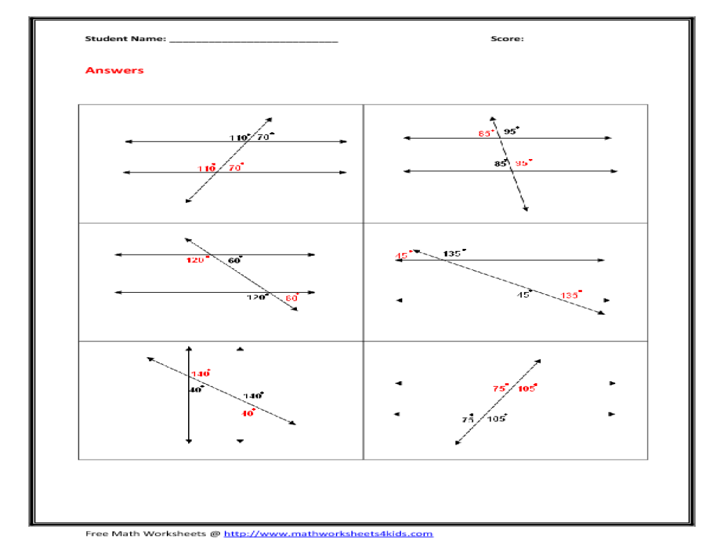 32 Corresponding Sides And Angles Worksheet Ekerekizul