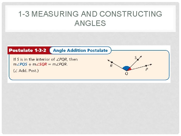 33 Angle Addition Postulate Worksheet Answers Support Worksheet