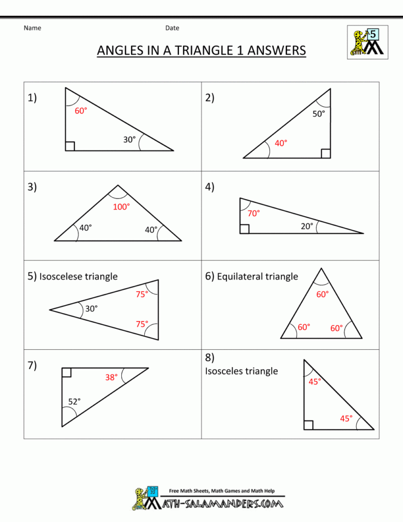6th Grade Geometry Worksheets Pdf Kidsworksheetfun
