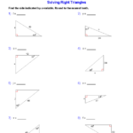 Algebra 1 Worksheets Trigonometry Worksheets