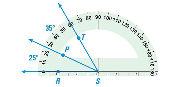 Angles And Their Measures Worksheet