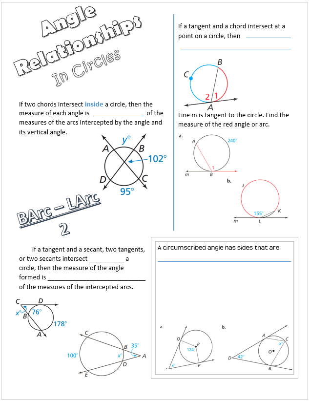 angles-formed-by-tangents-and-secants-worksheet-and-answers-kuta-angleworksheets
