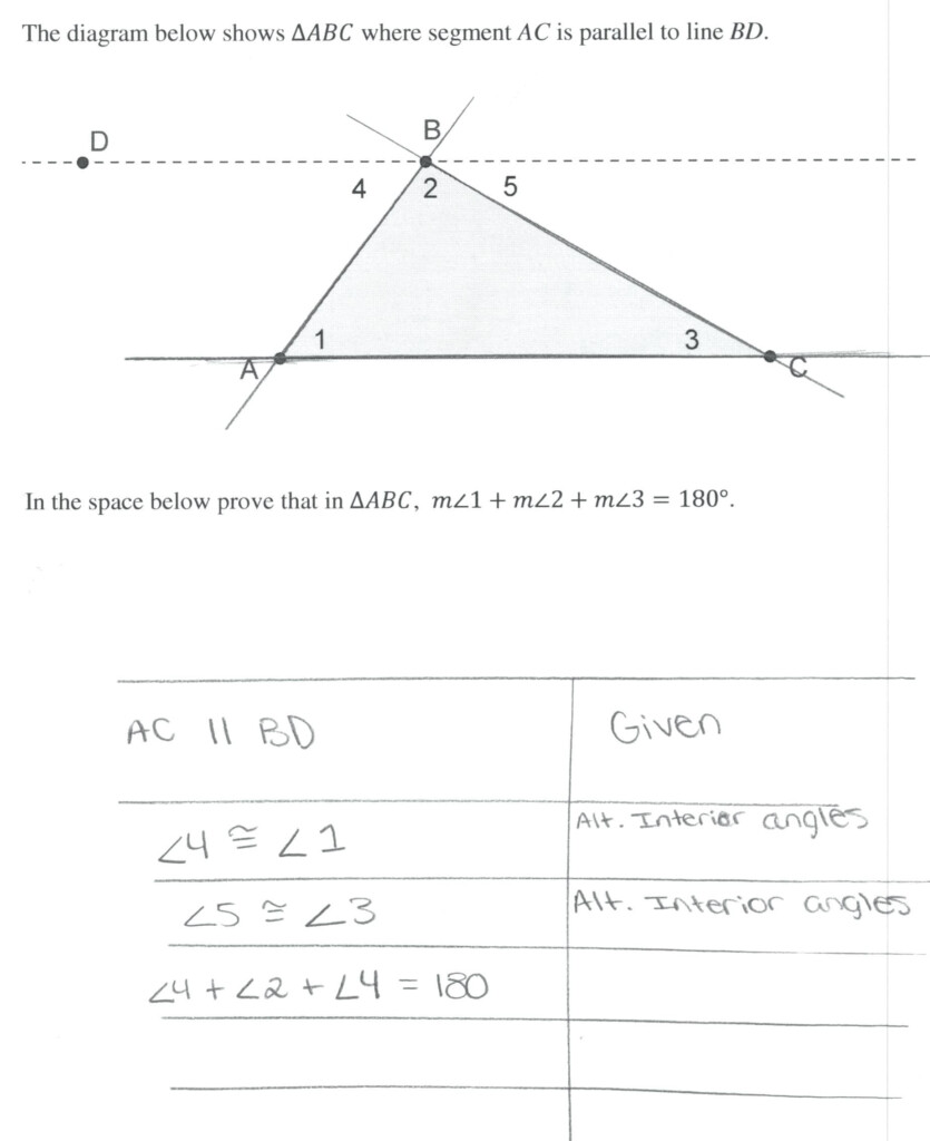 Angles Formed By Parallel Lines Worksheet Answers Milliken Publishing 