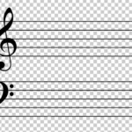 Bass Clef Ledger Line Notes Music Instrument
