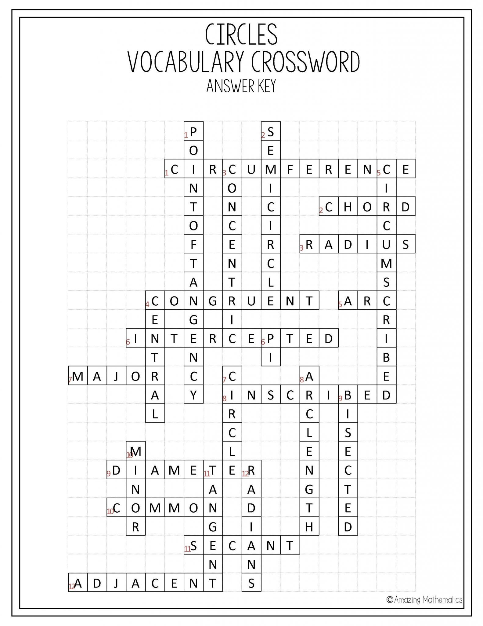 Central Angles And Arc Measures Worksheet Answers Gina Wilson Db