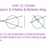 Circles Interior Exterior Angles TeacherTube