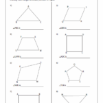 Classifying And Identifying Angles Worksheets