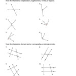 Complementary And Supplementary Angles Worksheet Kuta Worksheet
