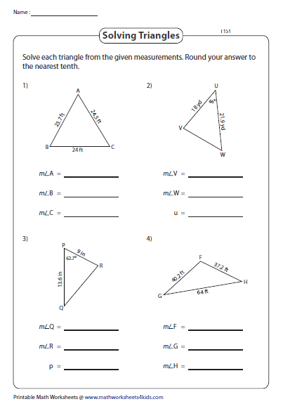 Coterminal Angles Worksheet Worksheet