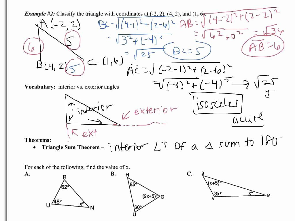 Exterior Angles Worksheet INIKARYADINIESYA