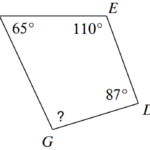 Find Missing Angles In Triangles And Quadrilaterals Worksheet