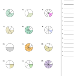 Finding Angles In Circles Geometry Worksheet With Answers Printable