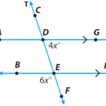 Finding Unknown Angle Measures Worksheet