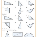 Free Maths Worksheet Trignometry Cazoom Maths Trigonometry