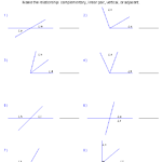 Geometry Worksheets Angles Worksheets For Practice And Study