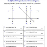 Geometry Worksheets Geometry Worksheets Parallel And Perpendicular