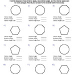 Geometry Worksheets Quadrilaterals And Polygons Worksheets Geometry