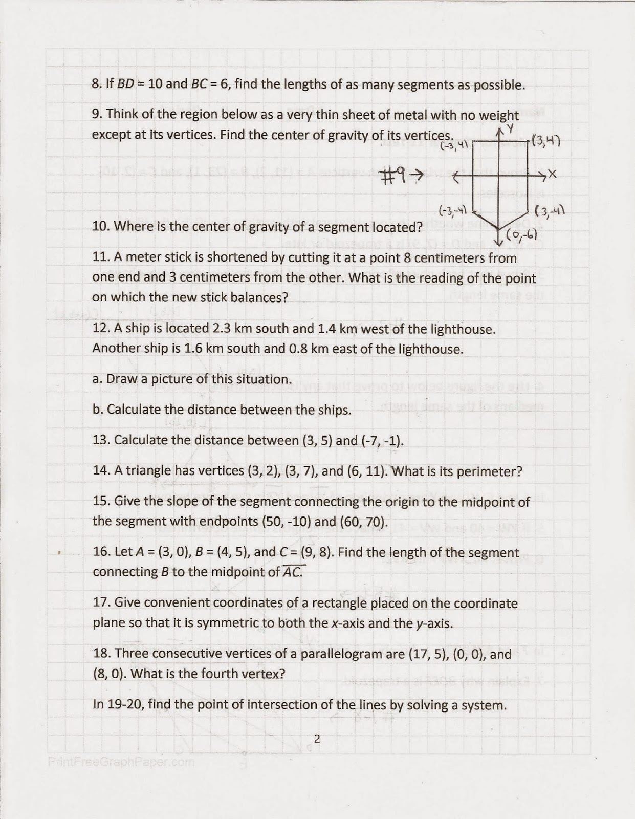 Glencoe Geometry Worksheet Answers Chapter 11 Glencoe Geometry