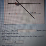 Instructions Given The Following Image Of Two Parallel Lines Cut By