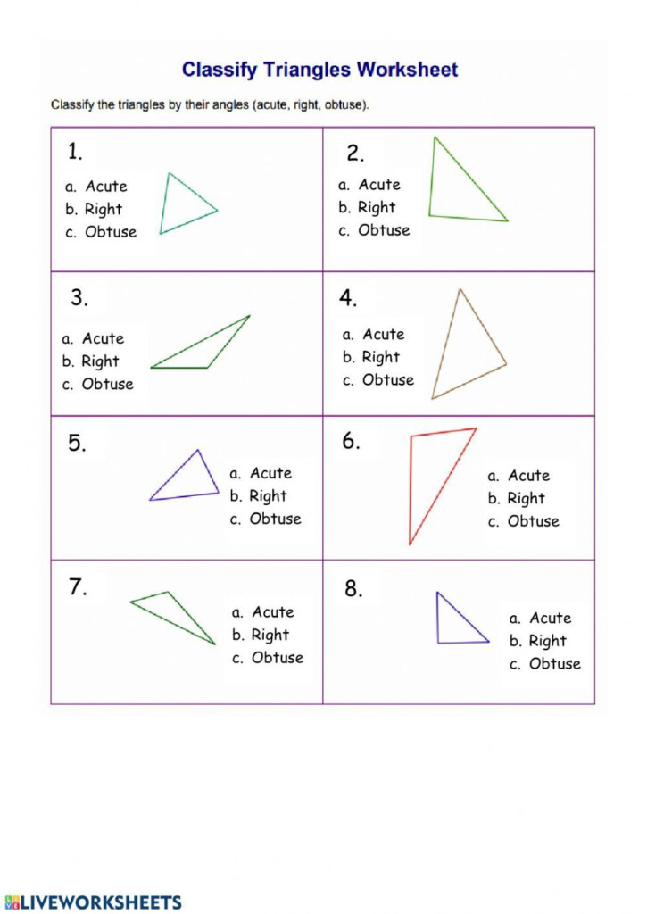 Kuta Software Special Right Triangles Worksheet Thekidsworksheet
