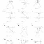 Lines And Angles Worksheet Unique Angles On A Straight Line By Rachdf