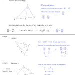 Math Plane Similar Triangles Ratios