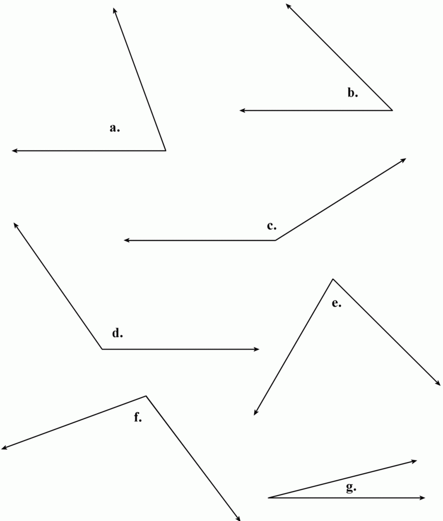 Measuring Angles In Shapes Worksheet Digital Hue