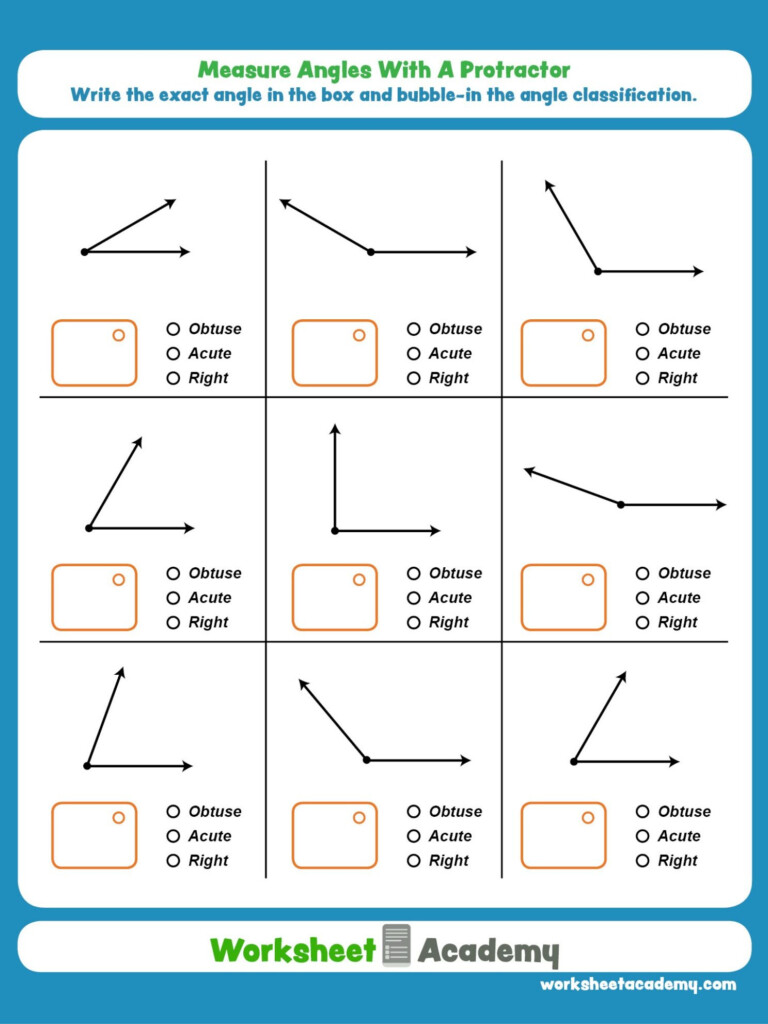 Measuring Angles Worksheet Grade 6 Worksheet The Best Free Tutors 