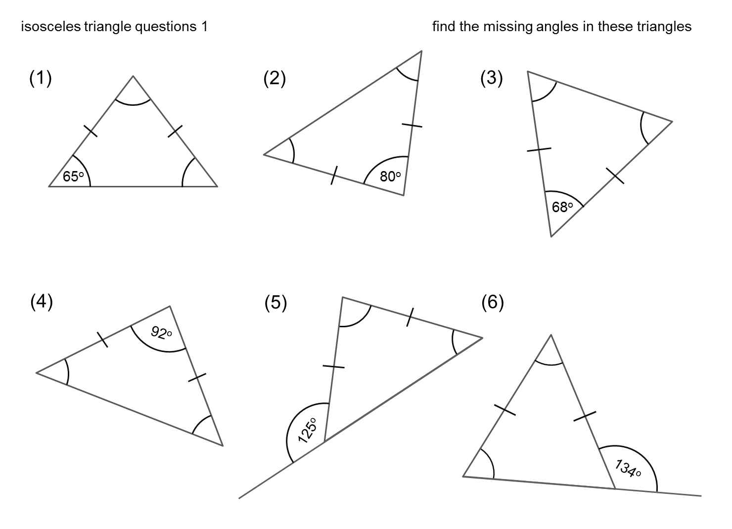 MEDIAN Don Steward Mathematics Teaching Isosceles Triangle Angles