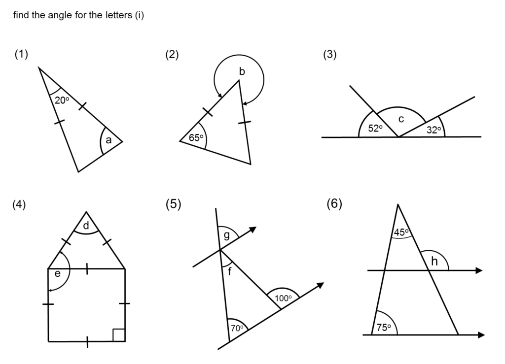 MEDIAN Don Steward Mathematics Teaching Missing Angles