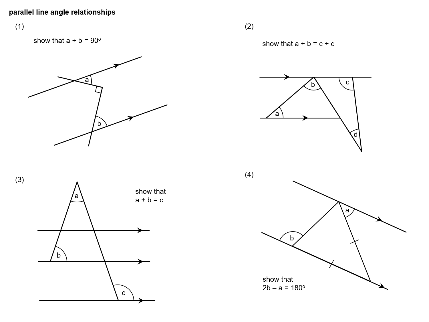 MEDIAN Don Steward Mathematics Teaching Parallel Line Angle