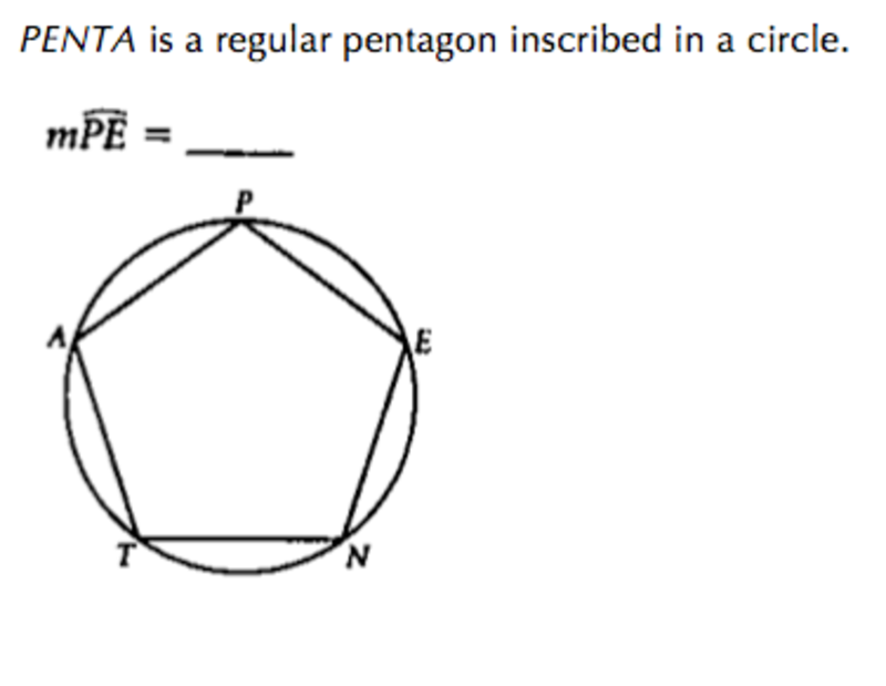 Ninth Grade Lesson Arcs And Angles Central And Inscribed Angles