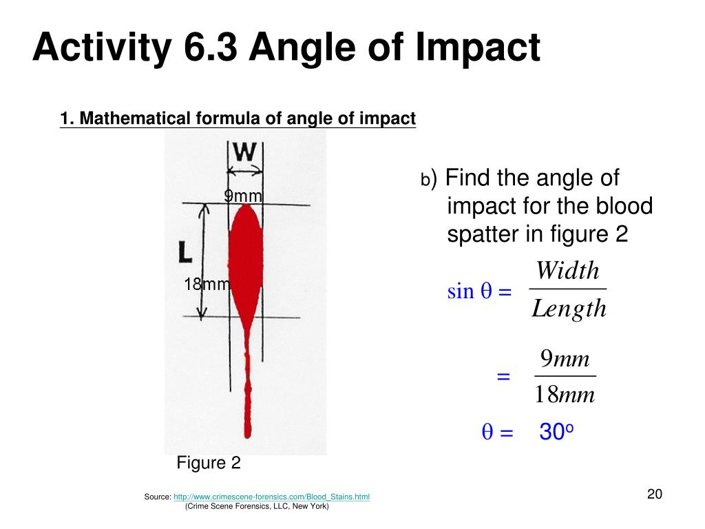 PPT Lesson 6 Blood Spatter Analysis PowerPoint Presentation Free