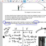 Projectiles Worksheet worked Answers For A Launch Angle YouTube