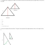 Quiz Worksheet Proportional Triangles Study