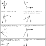 Segment And Angle Addition Postulate Notes And Worksheets Lindsay Bowden