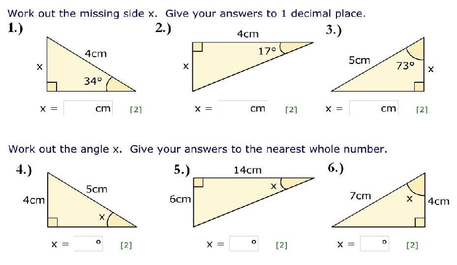SOHCAHTOA Mr Jeffery Maths