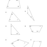 Sum Of Interior Angles A Triangle Worksheet Pdf Brokeasshome