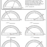 Teach Students To Measure Angles Withthese Protractor Worksheets You
