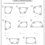 Trapezoid Worksheets Math Monks