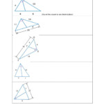 Triangle Angle Bisector Theorem Worksheet