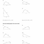 Triangle Interior Angle Worksheet Answers Db excel
