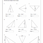 Triangles Worksheets