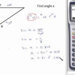Trigonometry Finding Angles In Right angled Triangles YouTube