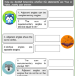 Understanding Supplementary Vertical And Adjacent Angles Worksheets