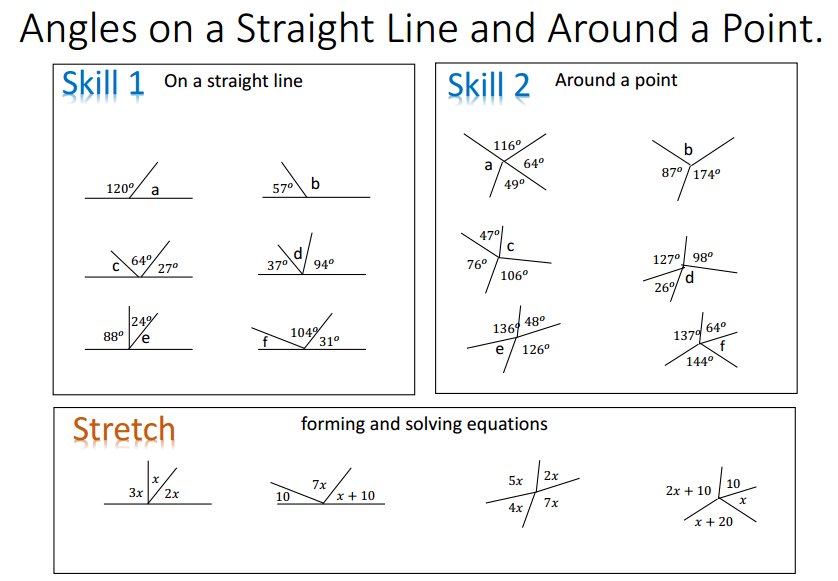 Worksheets