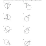 11 Secant Tangent And Tangent Tangent Angles Kuta Software