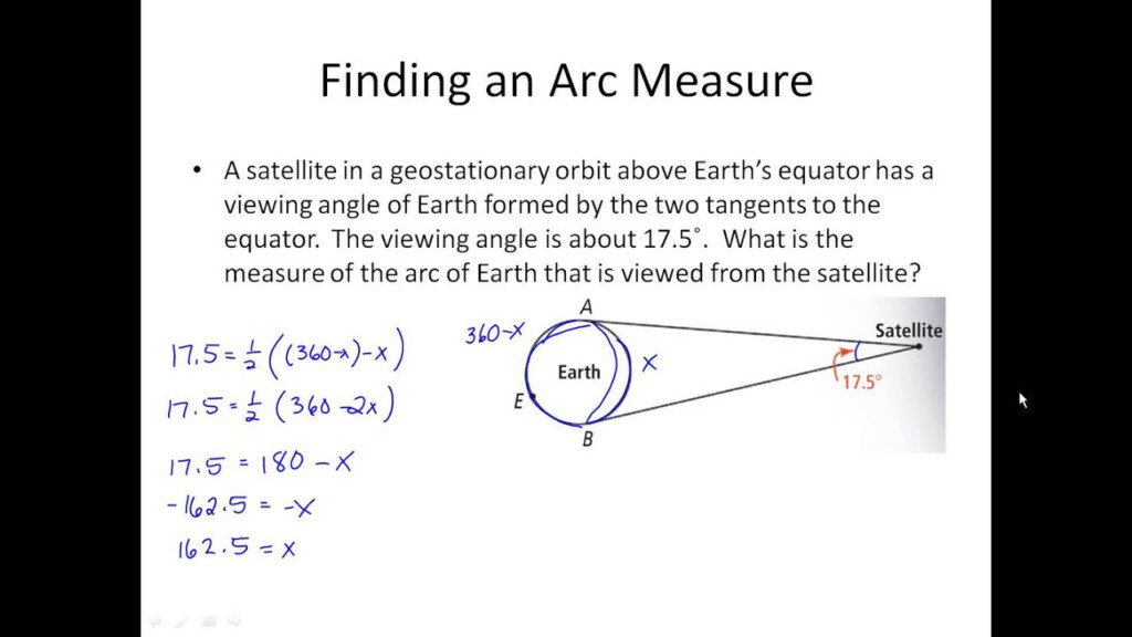12 4 Angle Measures And Segment Lengths YouTube